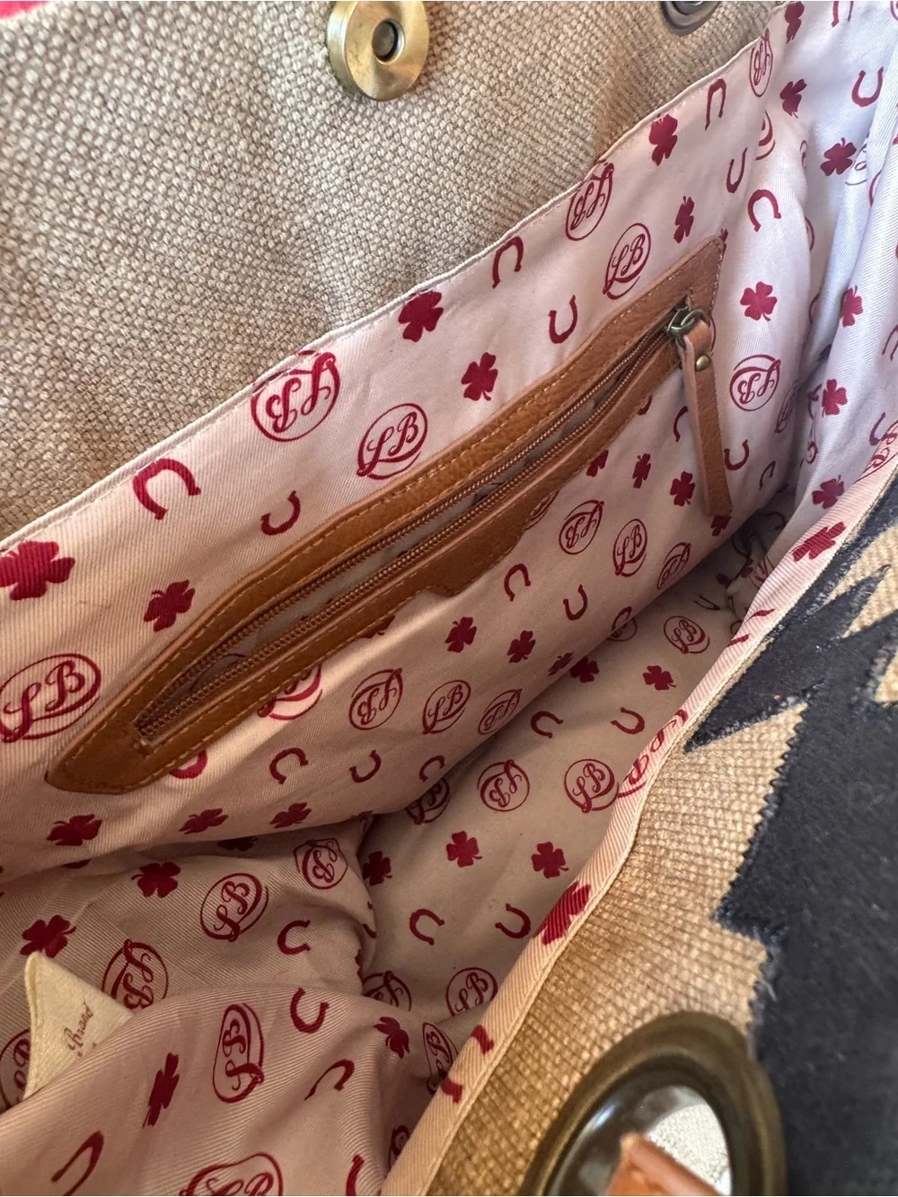 Lucky Brand Western Southwestern Statement Tote